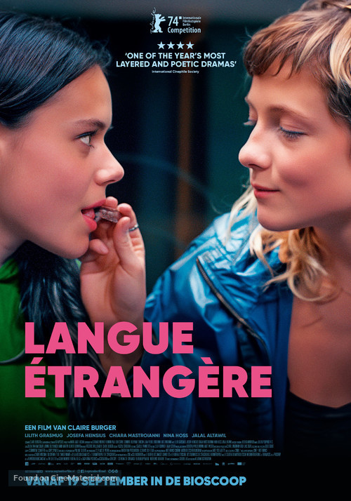 Langue &Eacute;trang&egrave;re - Dutch Movie Poster