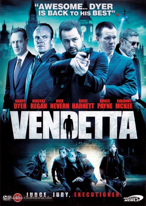 Vendetta - Danish DVD movie cover
