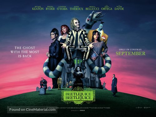 Beetlejuice Beetlejuice - British Movie Poster