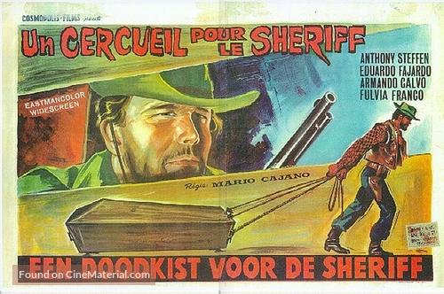 Una bara per lo sceriffo - Belgian Movie Poster