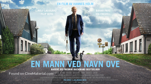 En man som heter Ove - Norwegian Movie Poster