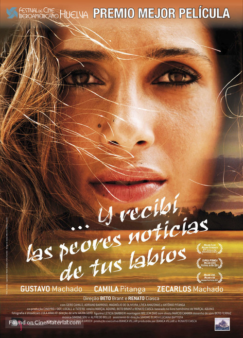Eu Receberia as Piores Not&iacute;cias dos seus Lindos L&aacute;bios - Spanish Movie Poster