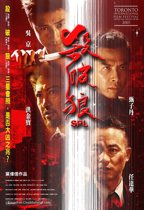 Kill Zone - Taiwanese poster