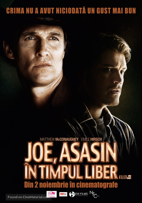 Killer Joe - Romanian Movie Poster