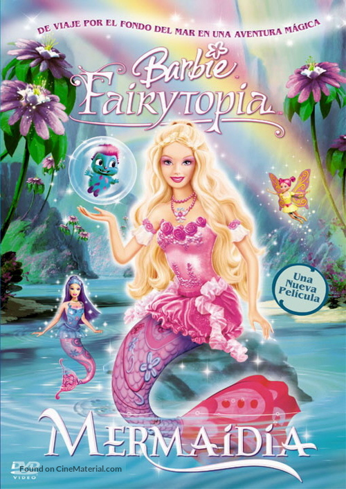 Barbie: Mermaidia - Argentinian DVD movie cover