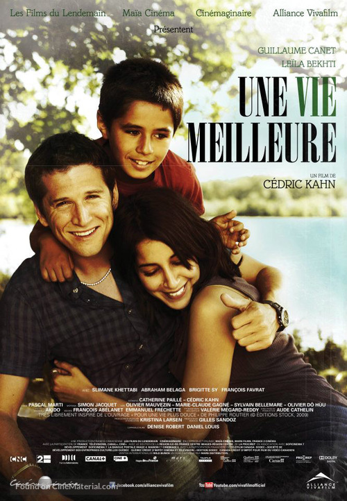 Une vie meilleure - Canadian Movie Poster