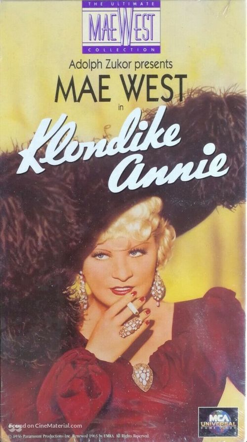 Klondike Annie - VHS movie cover