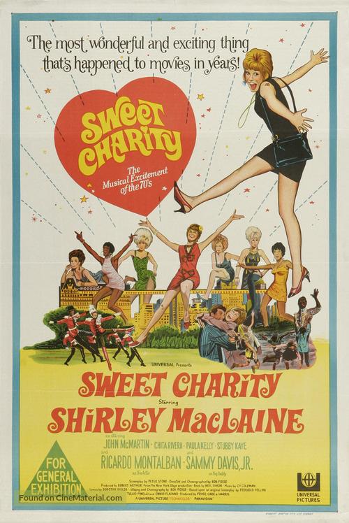 Sweet Charity - Australian Movie Poster