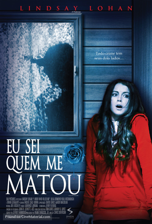 I Know Who Killed Me - Brazilian Movie Poster