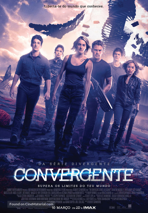 The Divergent Series: Allegiant - Portuguese Movie Poster