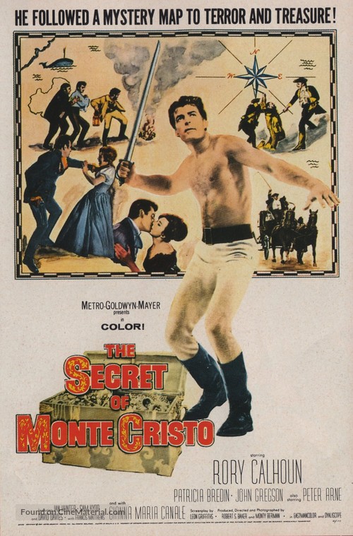 The Treasure of Monte Cristo - Movie Poster