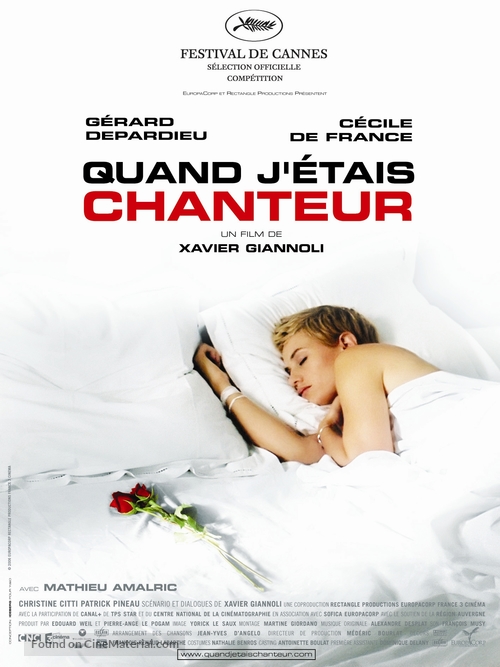 Quand j&#039;&eacute;tais chanteur - French Movie Poster