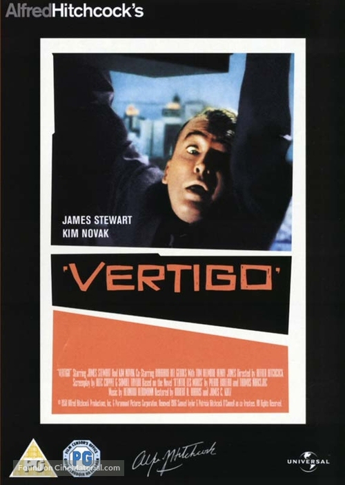 Vertigo - DVD movie cover