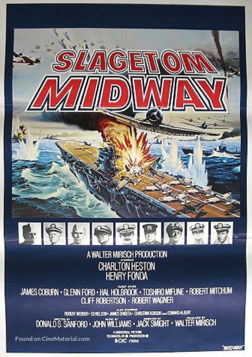 Midway - Swedish Movie Poster