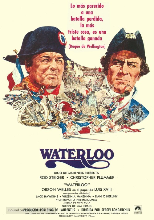 Waterloo - Spanish Movie Poster