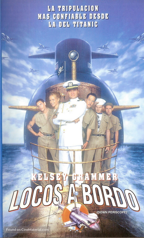Down Periscope - Argentinian VHS movie cover