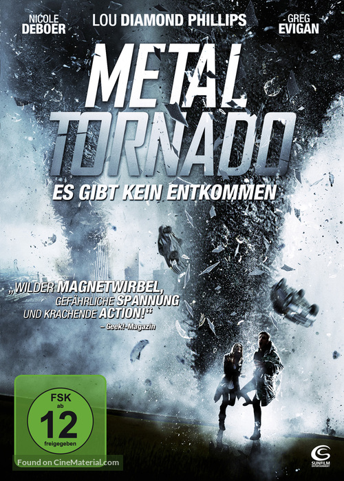 Metal Tornado - German DVD movie cover
