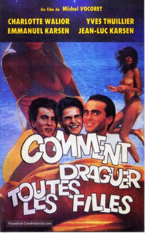 Comment draguer toutes les filles... - French VHS movie cover