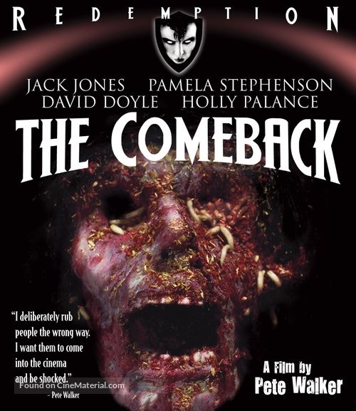 The Comeback - Blu-Ray movie cover