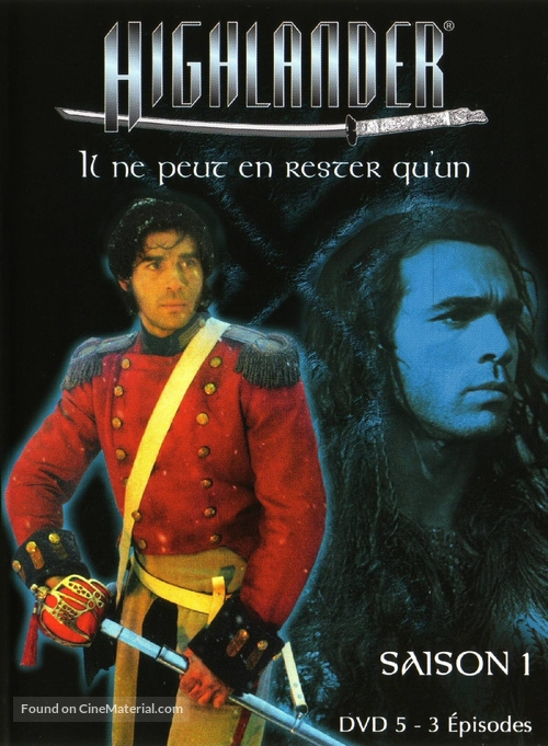 &quot;Highlander&quot; - French DVD movie cover