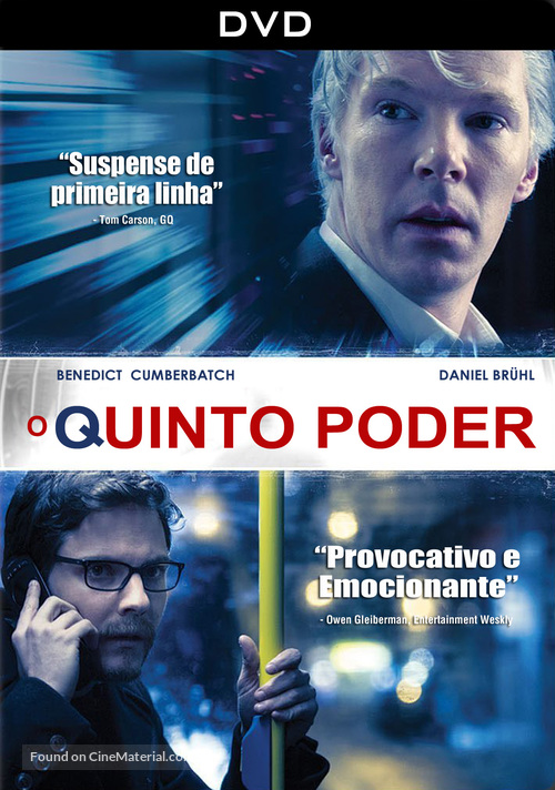The Fifth Estate - Brazilian DVD movie cover