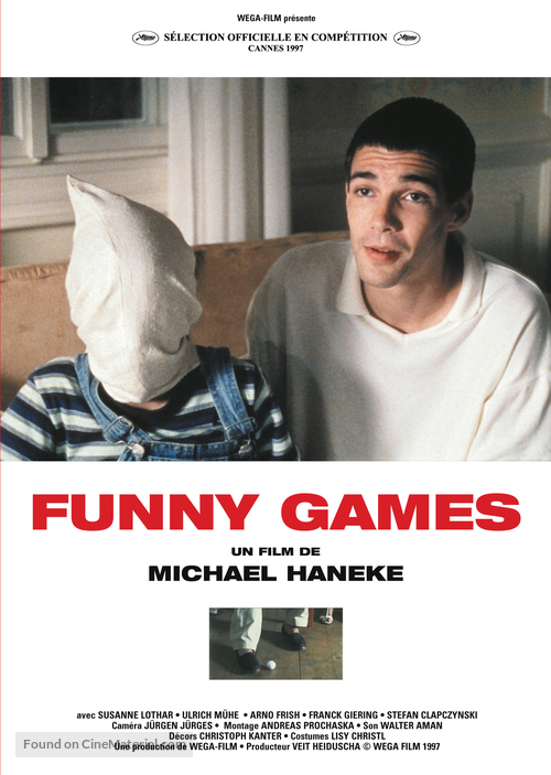 Funny Games - French Movie Poster