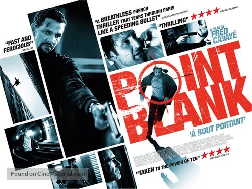 &Agrave; bout portant - British Movie Poster