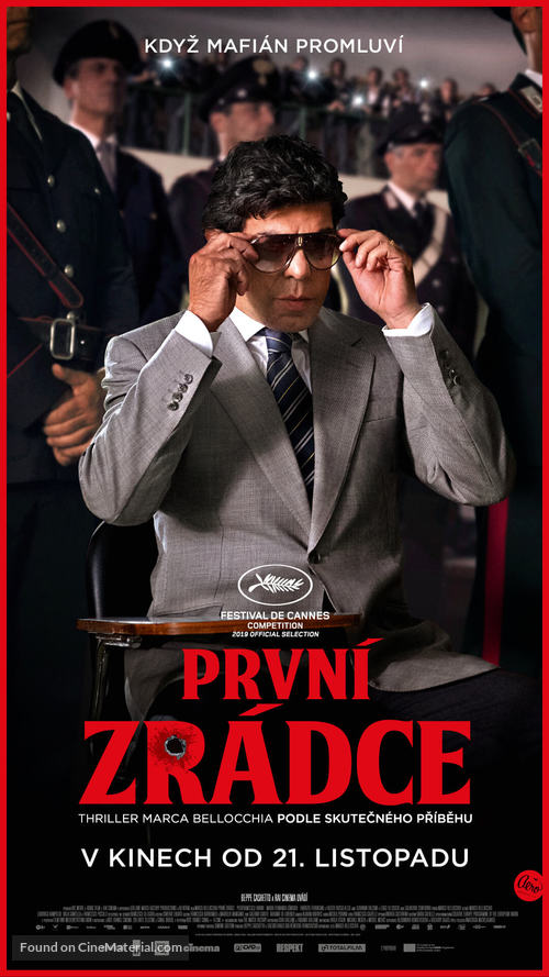 Il traditore - Czech Movie Poster