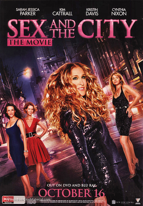 Sex and the City - Australian Video release movie poster