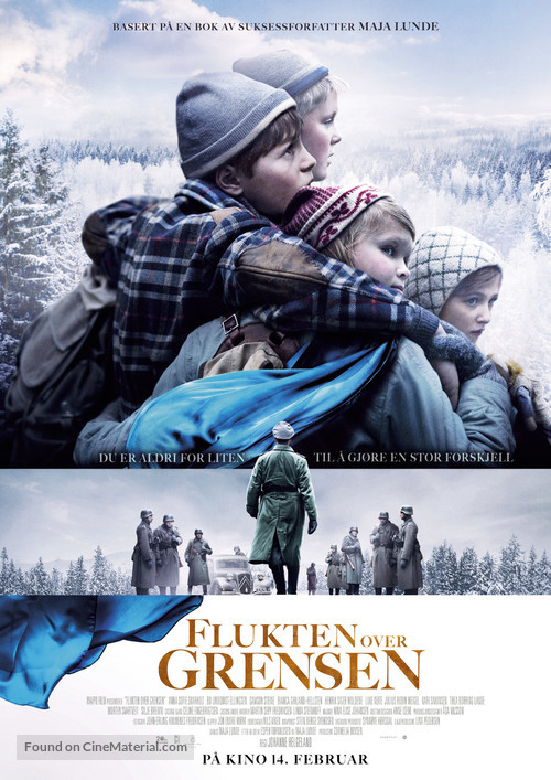 Flukten over grensen - Norwegian Movie Poster