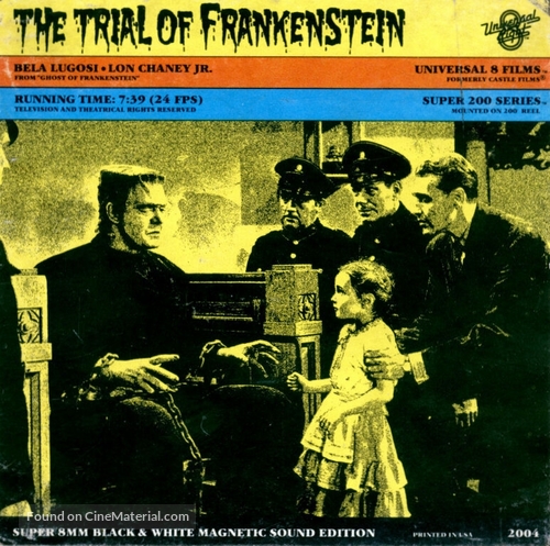 The Ghost of Frankenstein - Movie Cover