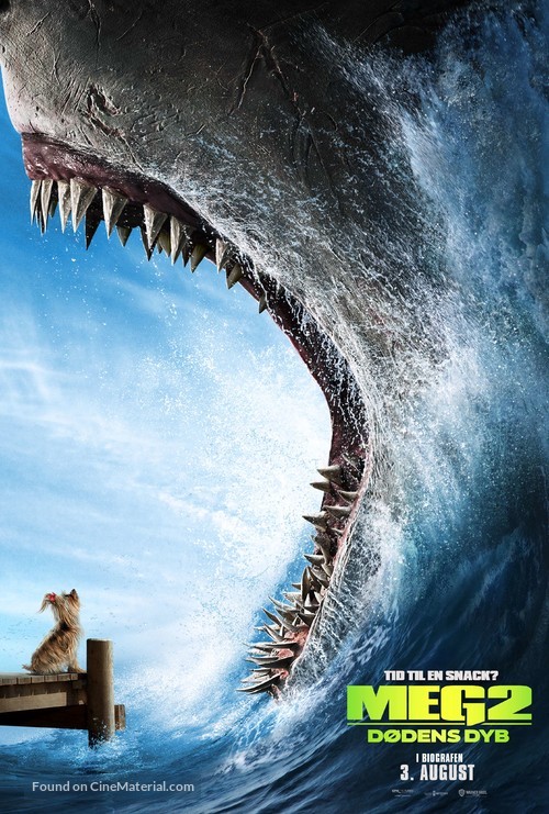 Meg 2: The Trench - Danish Movie Poster