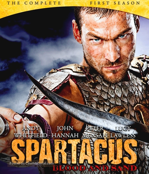 &quot;Spartacus: Blood And Sand&quot; - Blu-Ray movie cover