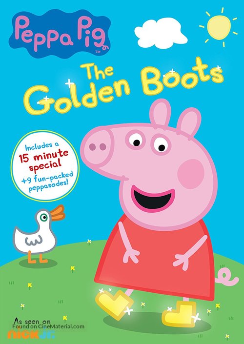 Peppa Pig: The Golden Boots - DVD movie cover