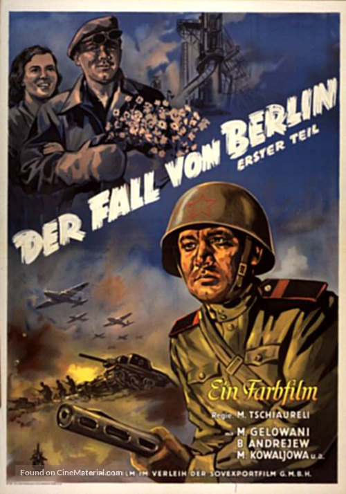 Padeniye Berlina - German Movie Poster