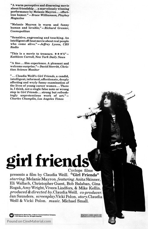 Girlfriends - Movie Poster