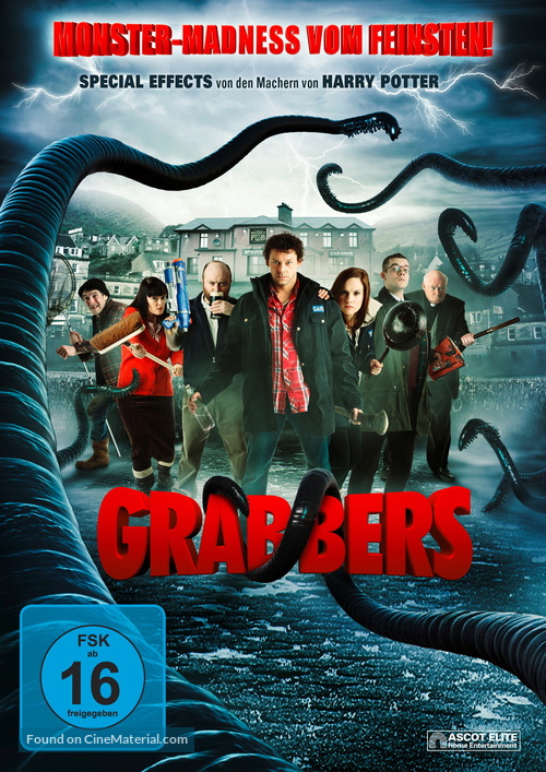 Grabbers - German DVD movie cover