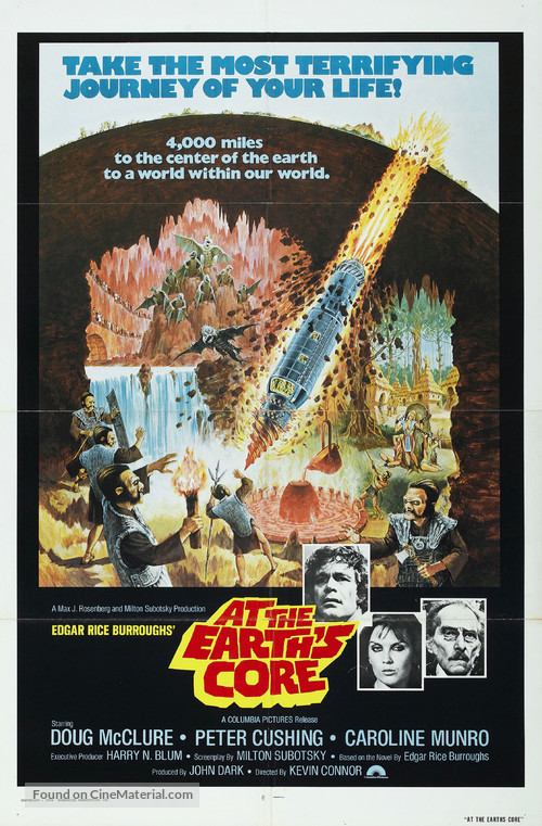 At the Earth&#039;s Core - Movie Poster