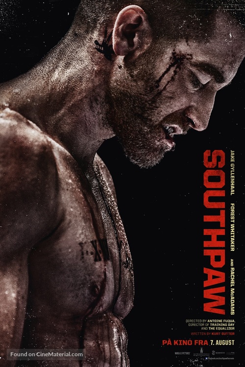 Southpaw - Norwegian Movie Poster