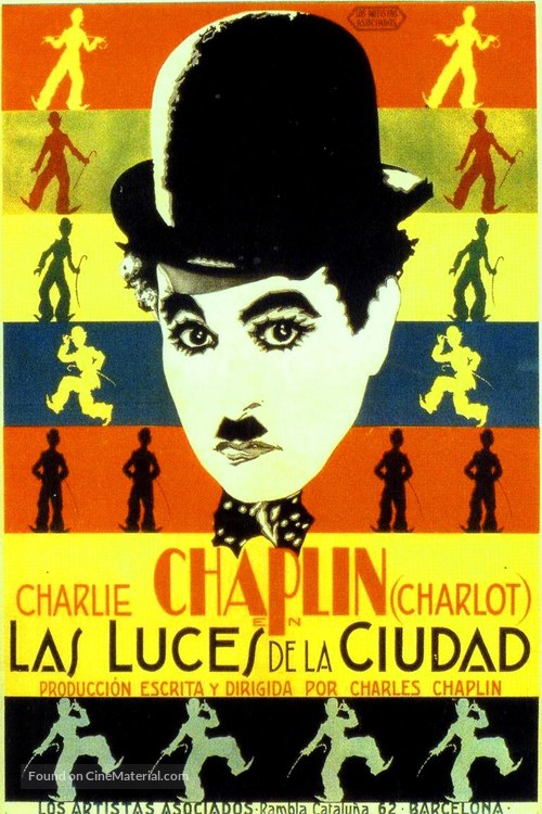 City Lights - Spanish Movie Poster