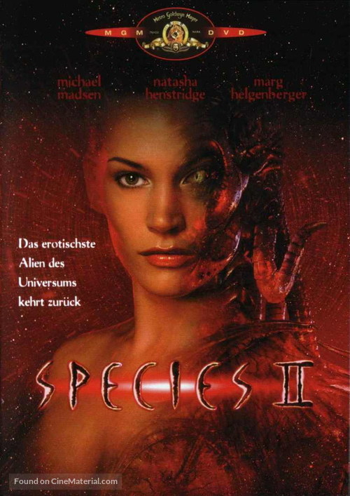 Species II - German DVD movie cover