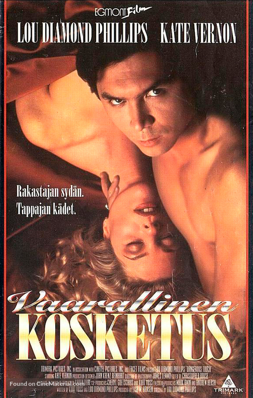 Dangerous Touch - Finnish VHS movie cover