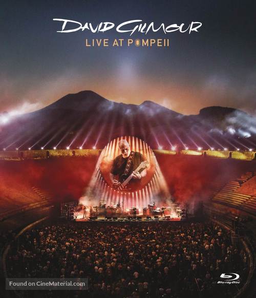 David Gilmour Live at Pompeii - British Blu-Ray movie cover