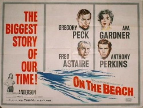 On the Beach - British Movie Poster