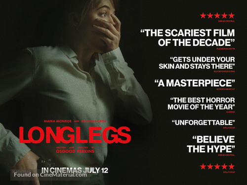 Longlegs - British Movie Poster