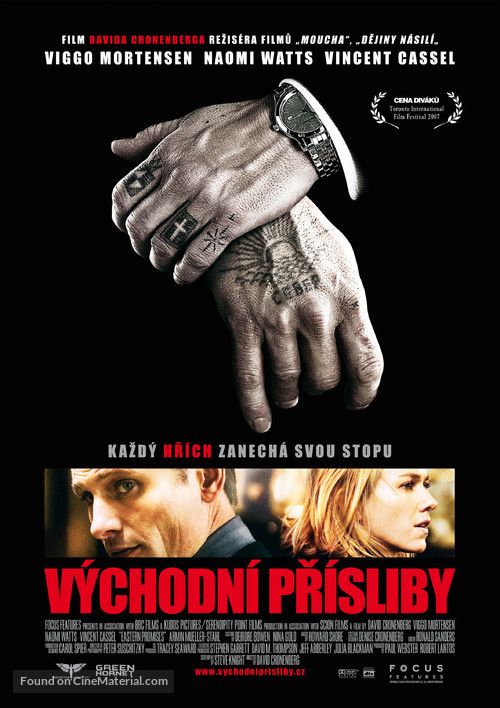 Eastern Promises - Czech Movie Poster