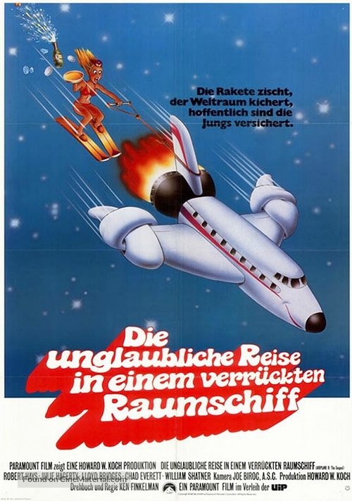 Airplane II: The Sequel - German Movie Poster
