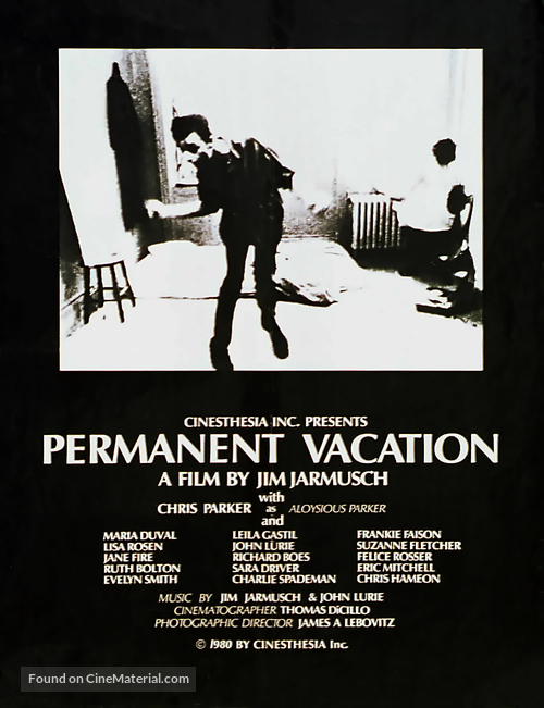 Permanent Vacation - Movie Poster