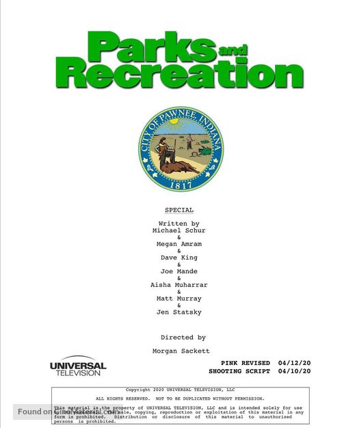 &quot;Parks and Recreation&quot; - Movie Poster