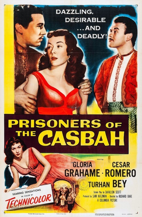 Prisoners of the Casbah - Movie Poster
